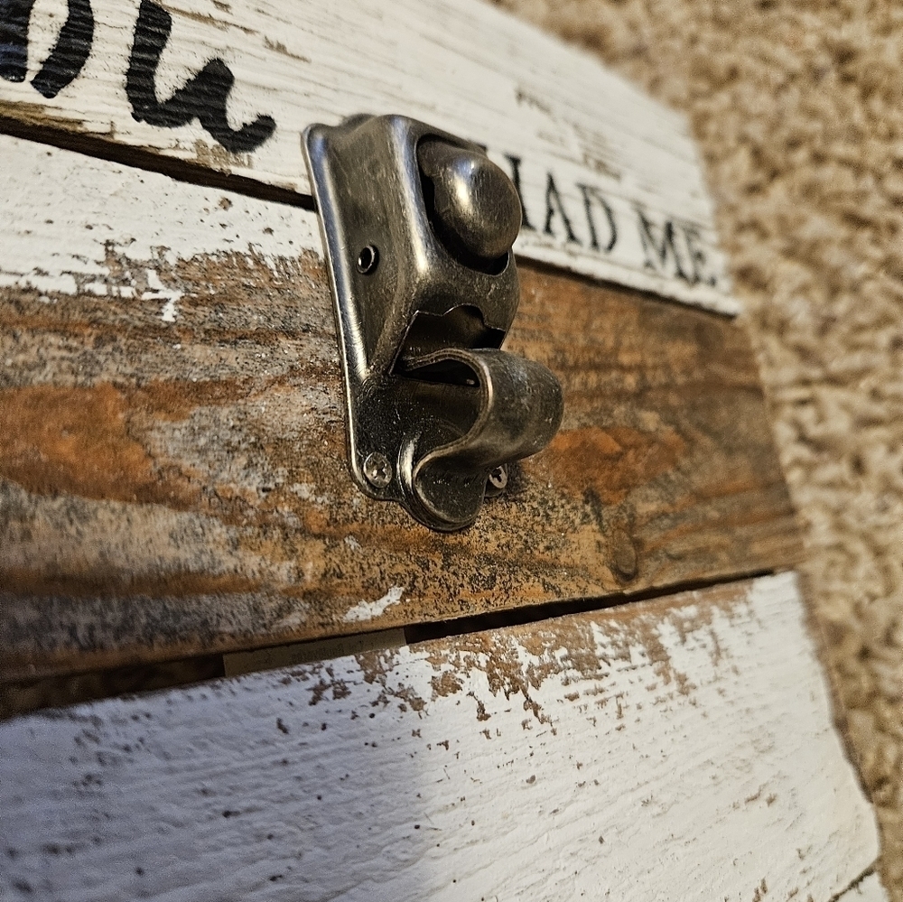 NEW Cute Mini Pallet Picture Clip Holder - Picture 2 of 4